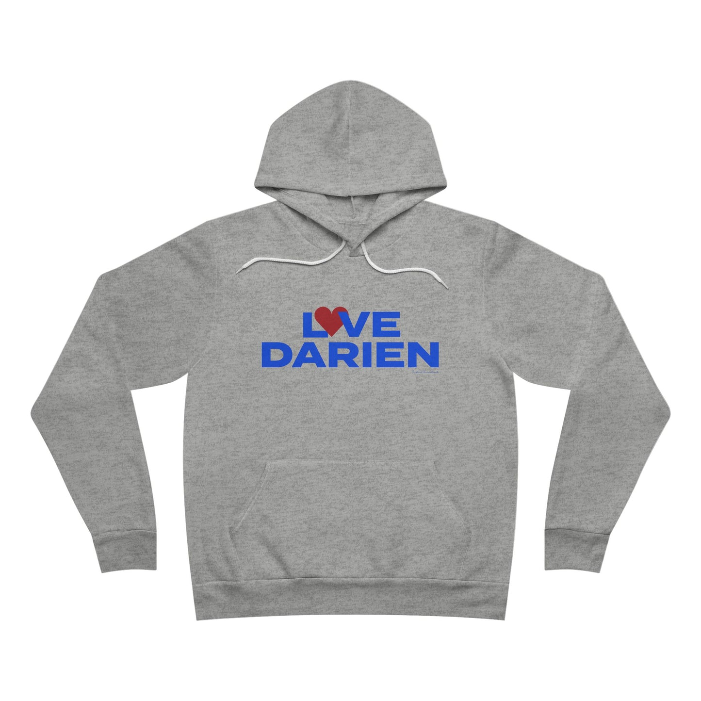 Love Darien Unisex Sponge Fleece Pullover Hoodie