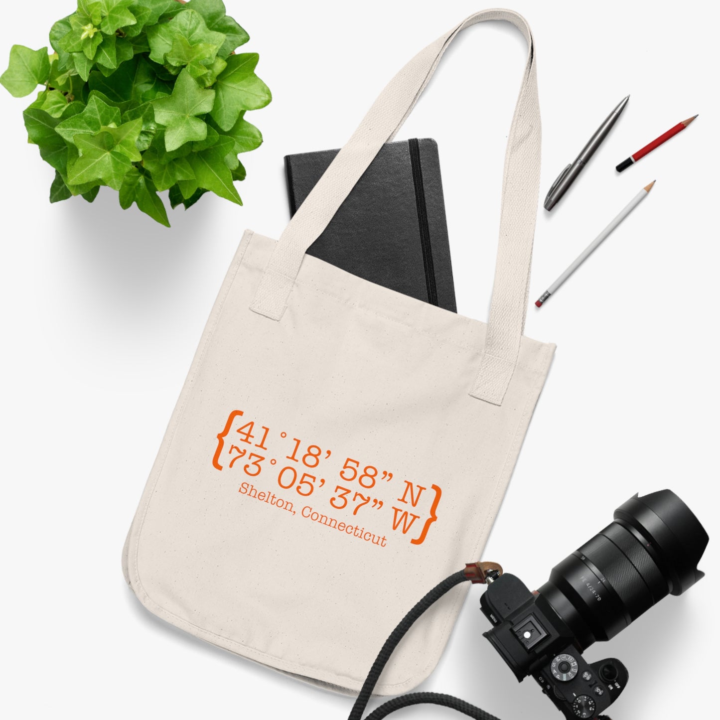 Shelton Coordinates Organic Canvas Tote Bag