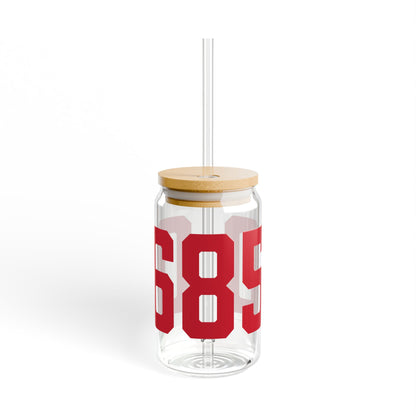 06850 Norwalk Connecticut Zip Code Sipper Glass, 16oz
