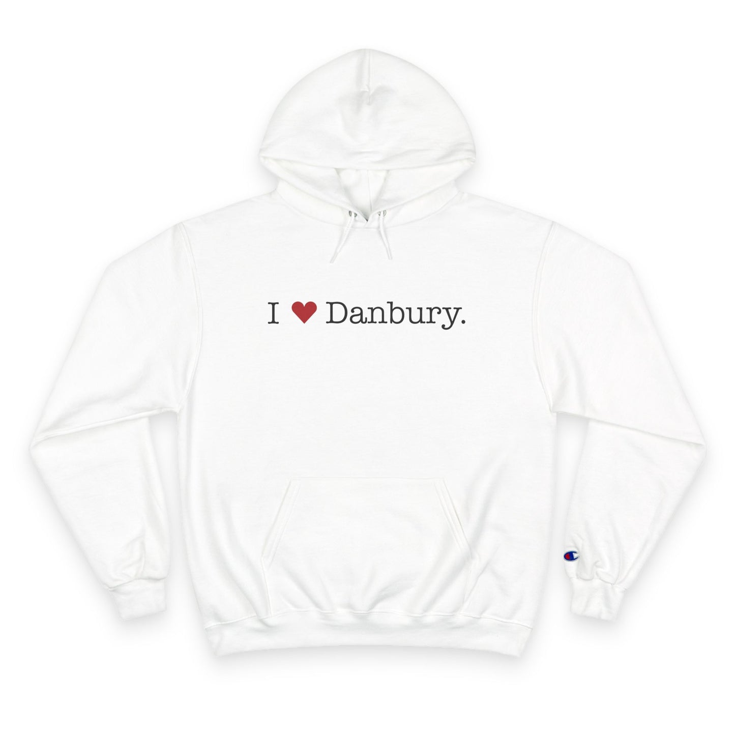 I Heart Danbury. Champion Hoodie