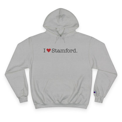 I Heart Stamford. Champion Hoodie