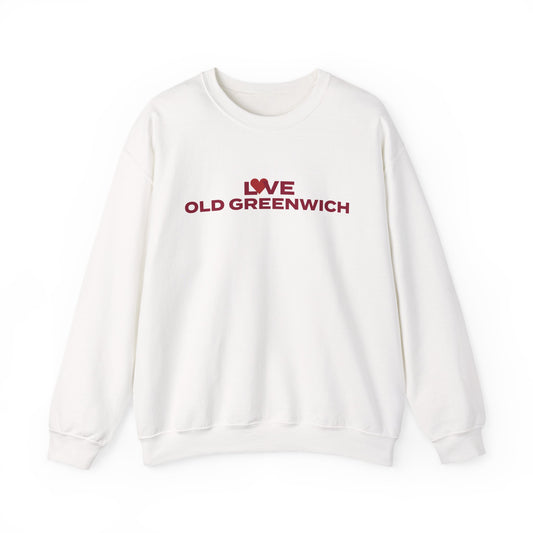 Love Old Greenwich Unisex Heavy Blend™ Crewneck Sweatshirt