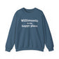Willimantic is My Happy Place Unisex Heavy Blend™ Crewneck Sweatshirt