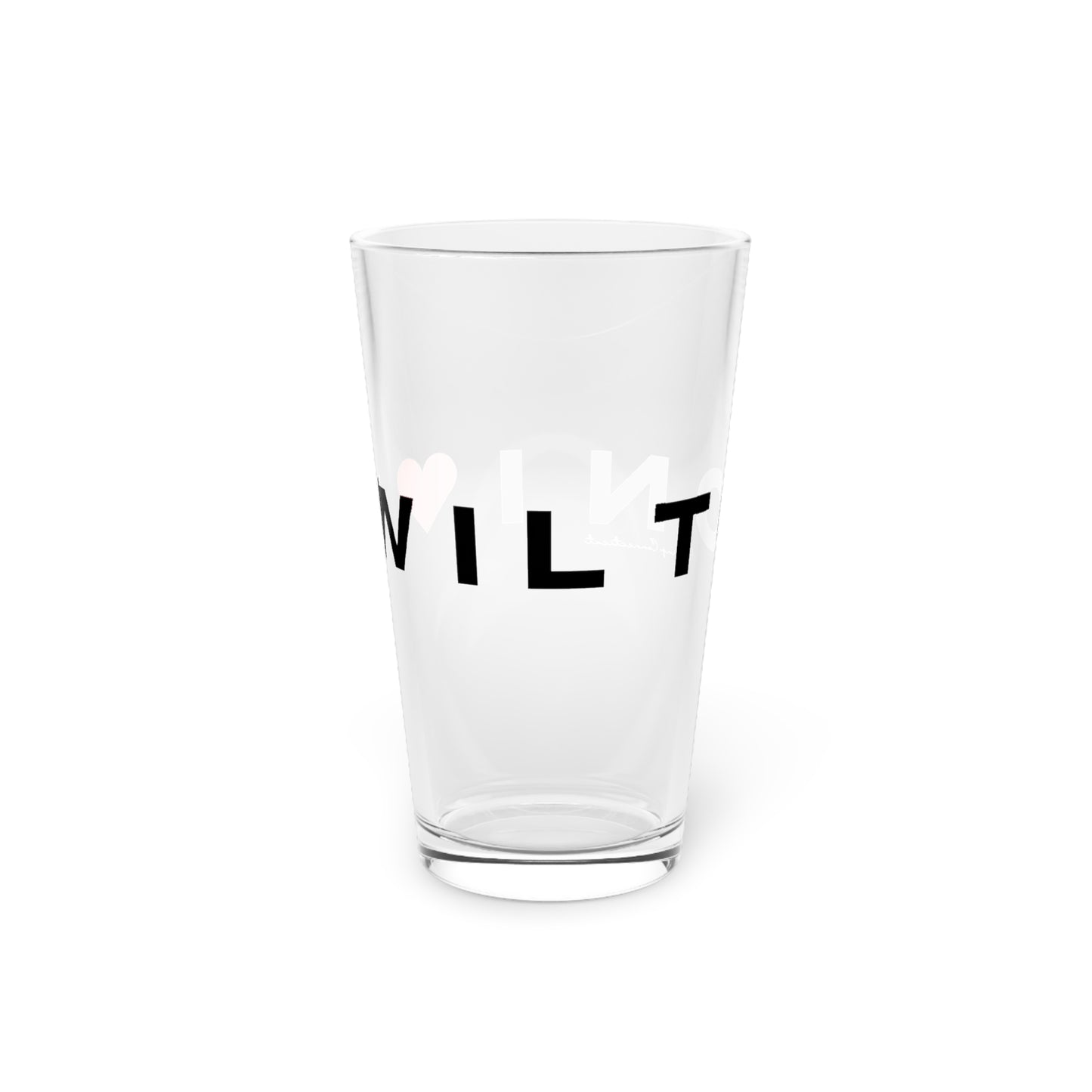Wilton Vision Pint Glass, 16oz