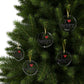 I Heart WSPT Glass Ornaments