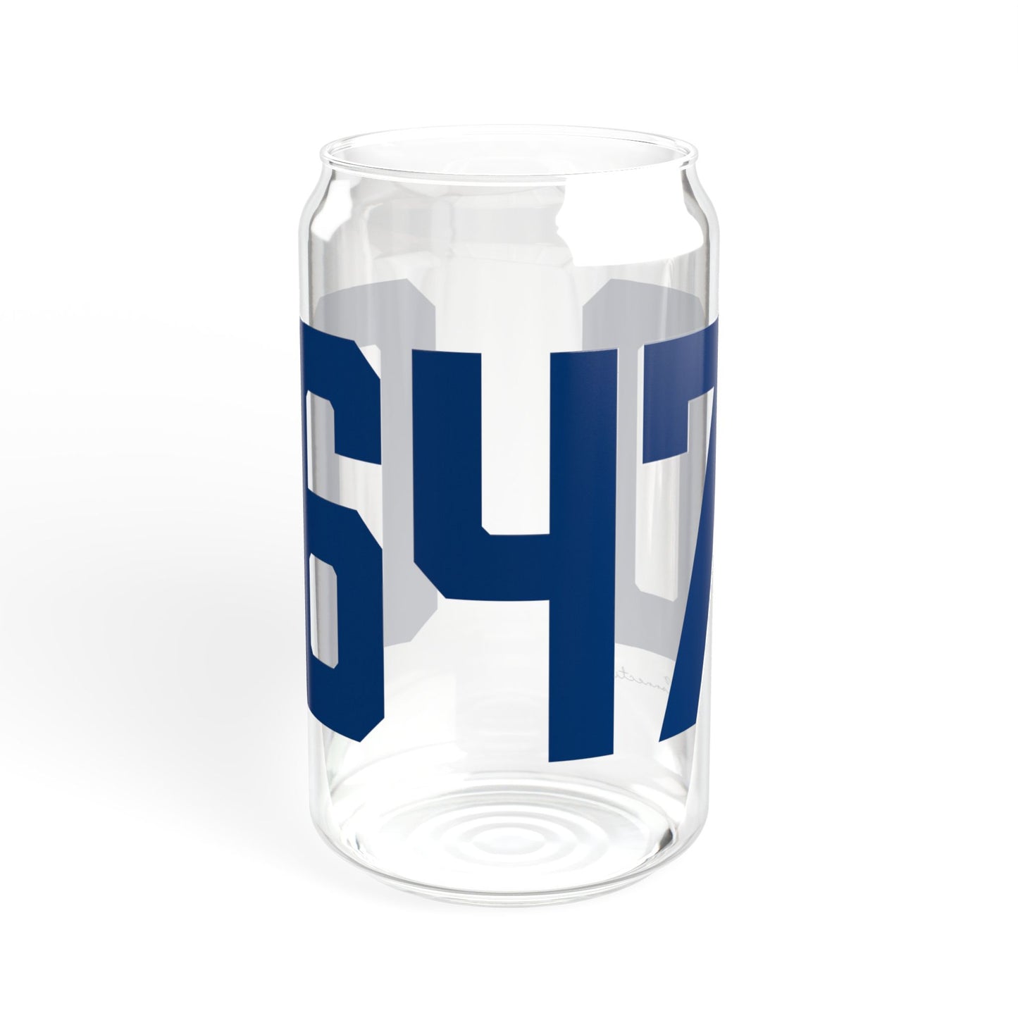 06470 Newtown Connecticut Zip Code Sipper Glass, 16oz