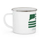Lisbon Connecticut St. Patrick’s Day Flag Enamel Camping Mug