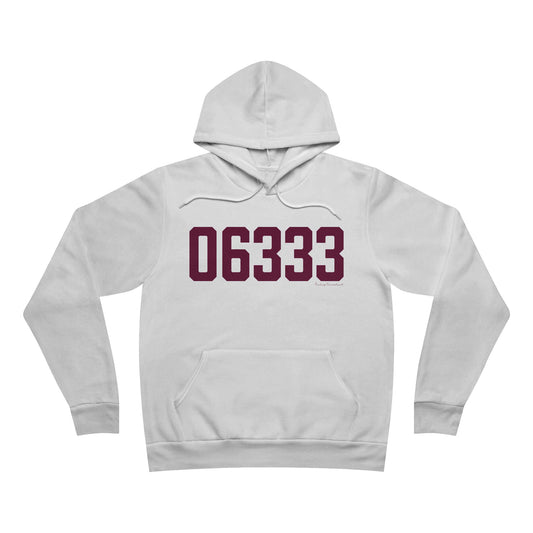 06333 East Lyme Connecticut Zip Code Unisex Sponge Fleece Pullover Hoodie