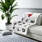 New Fairfield Vision Sherpa Fleece Blanket
