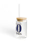 860 Middletown Glass Can with Straw and Lid, 16oz