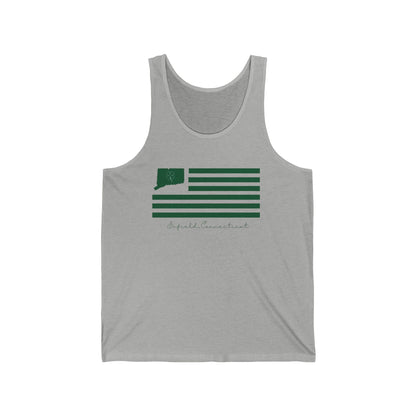 Enfield Connecticut St Patrick’s Day Flag Unisex Jersey Tank Top