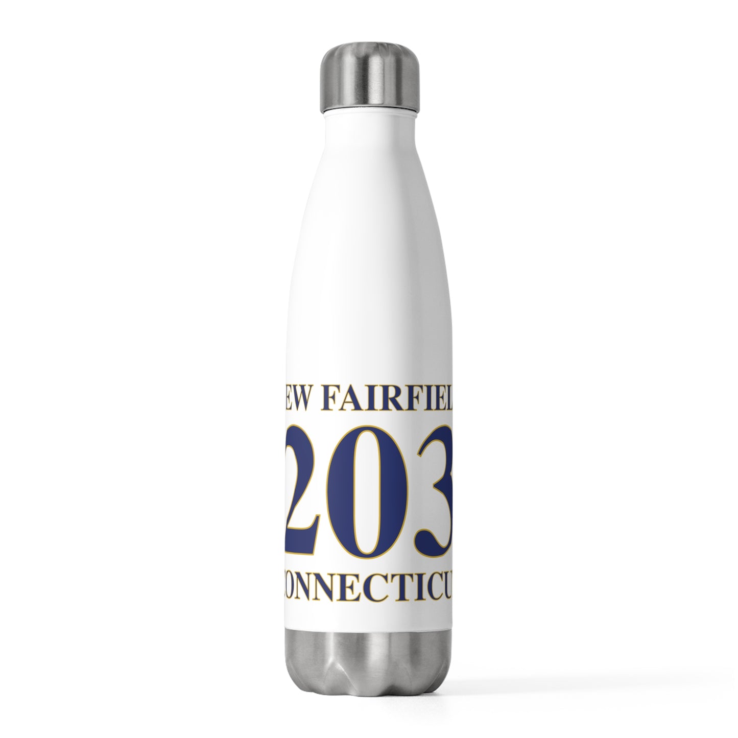 New Fairfield 203 Connecticut  20oz Insulated Bottle
