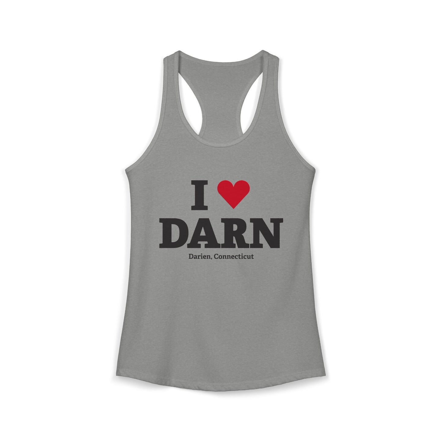 I Heart DARN Women's Ideal Racerback Tank Top