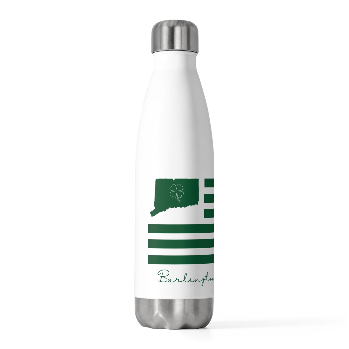 Burlington Connecticut St. Patrick’s Day Flag 20oz Insulated Bottle