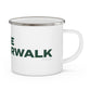 Love East Norwalk Enamel Camping Mug