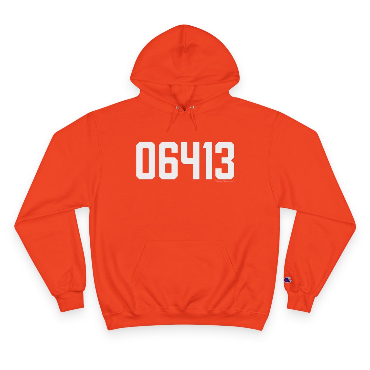 06413 Clinton CT Zip Code Champion Hoodie