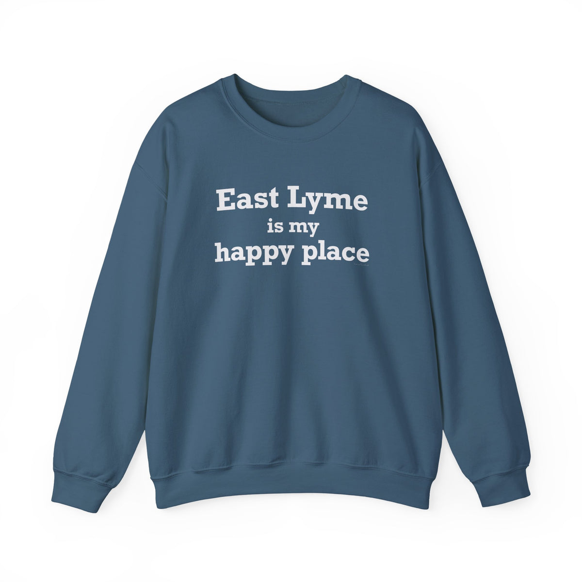 East Lyme is My Happy Place Unisex Heavy Blend™ Crewneck Sweatshirt
