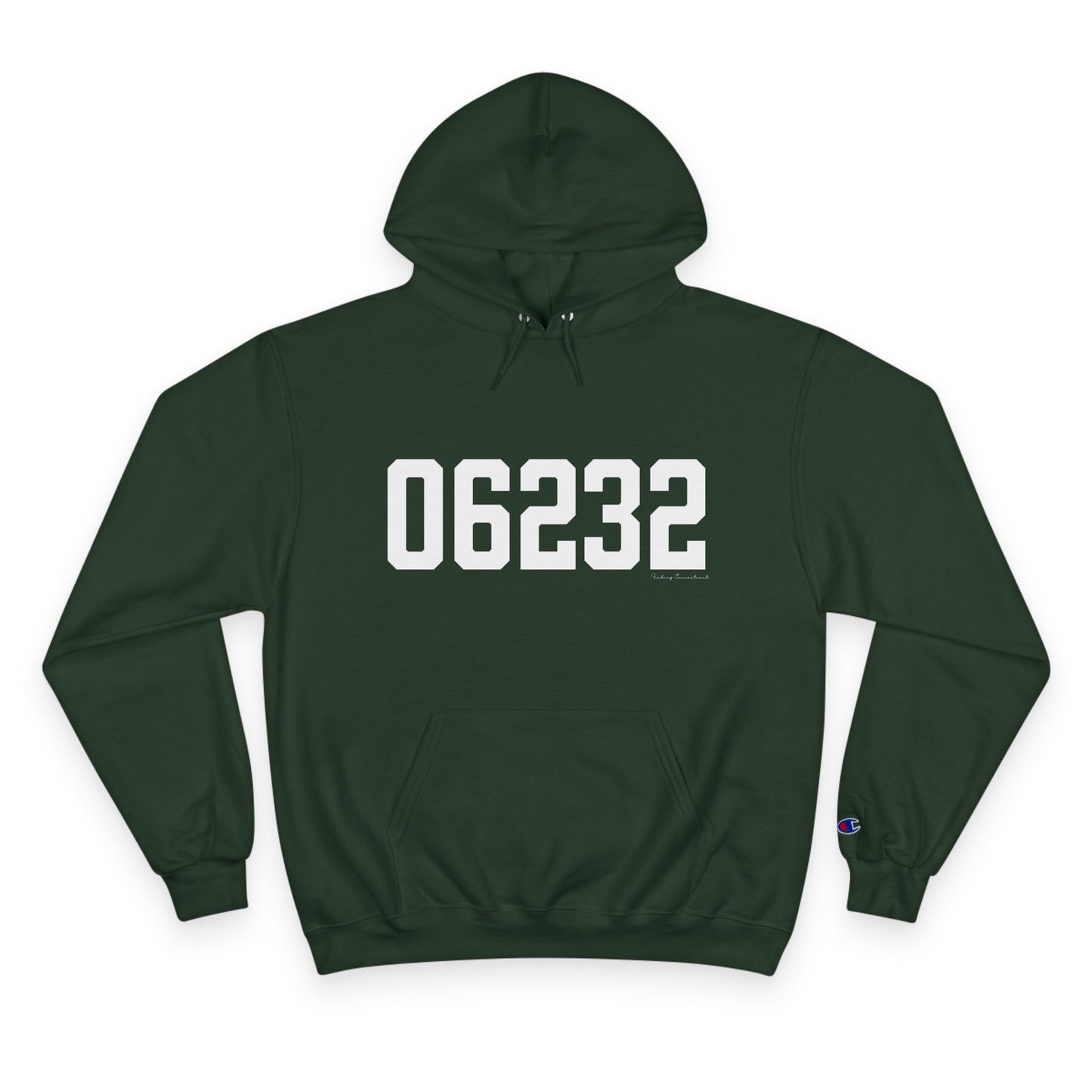 06232 Andover CT Zip Code Champion Hoodie