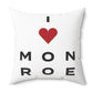 Monroe Vision Spun Polyester Square Pillow