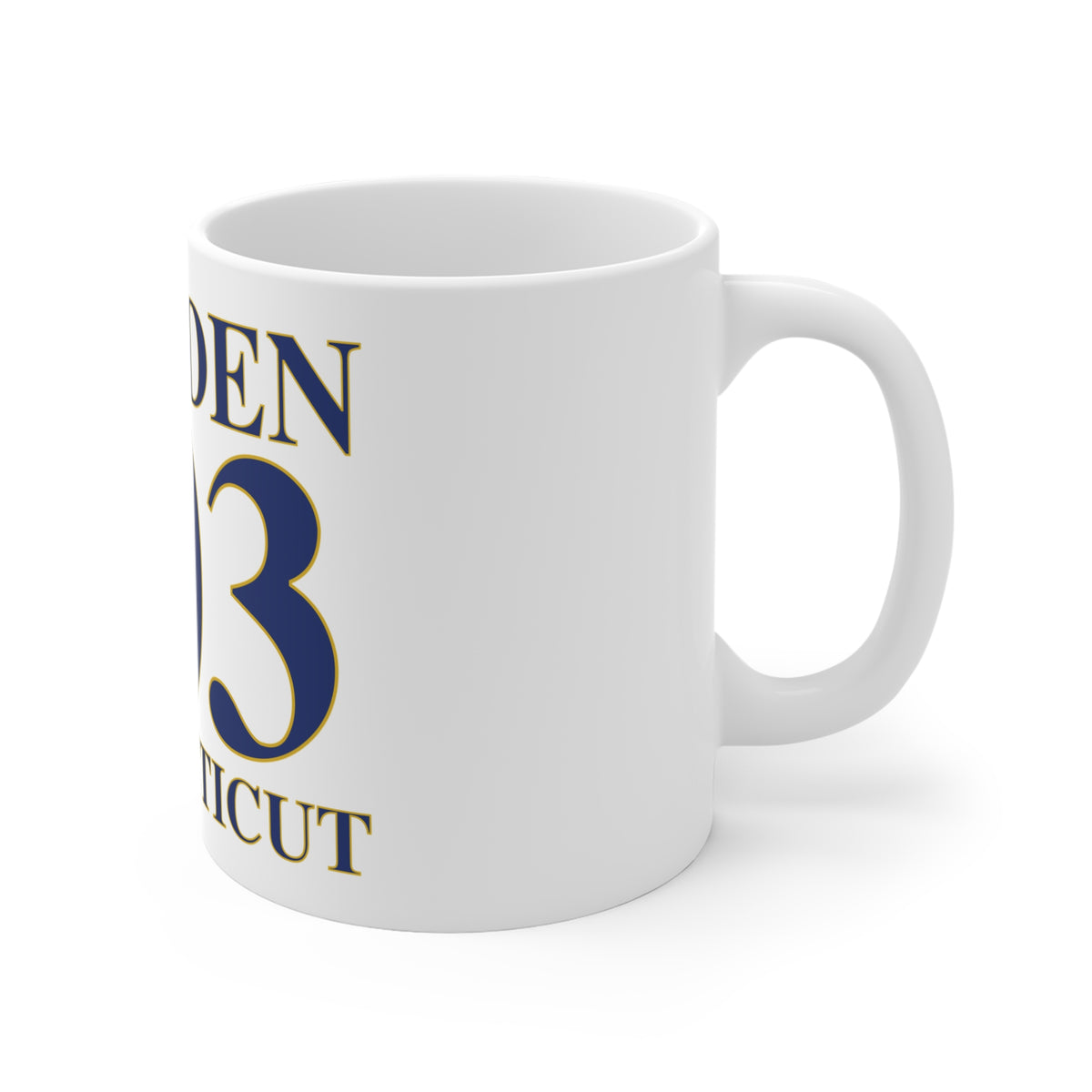 Hamden 203 Connecticut Mug 11oz