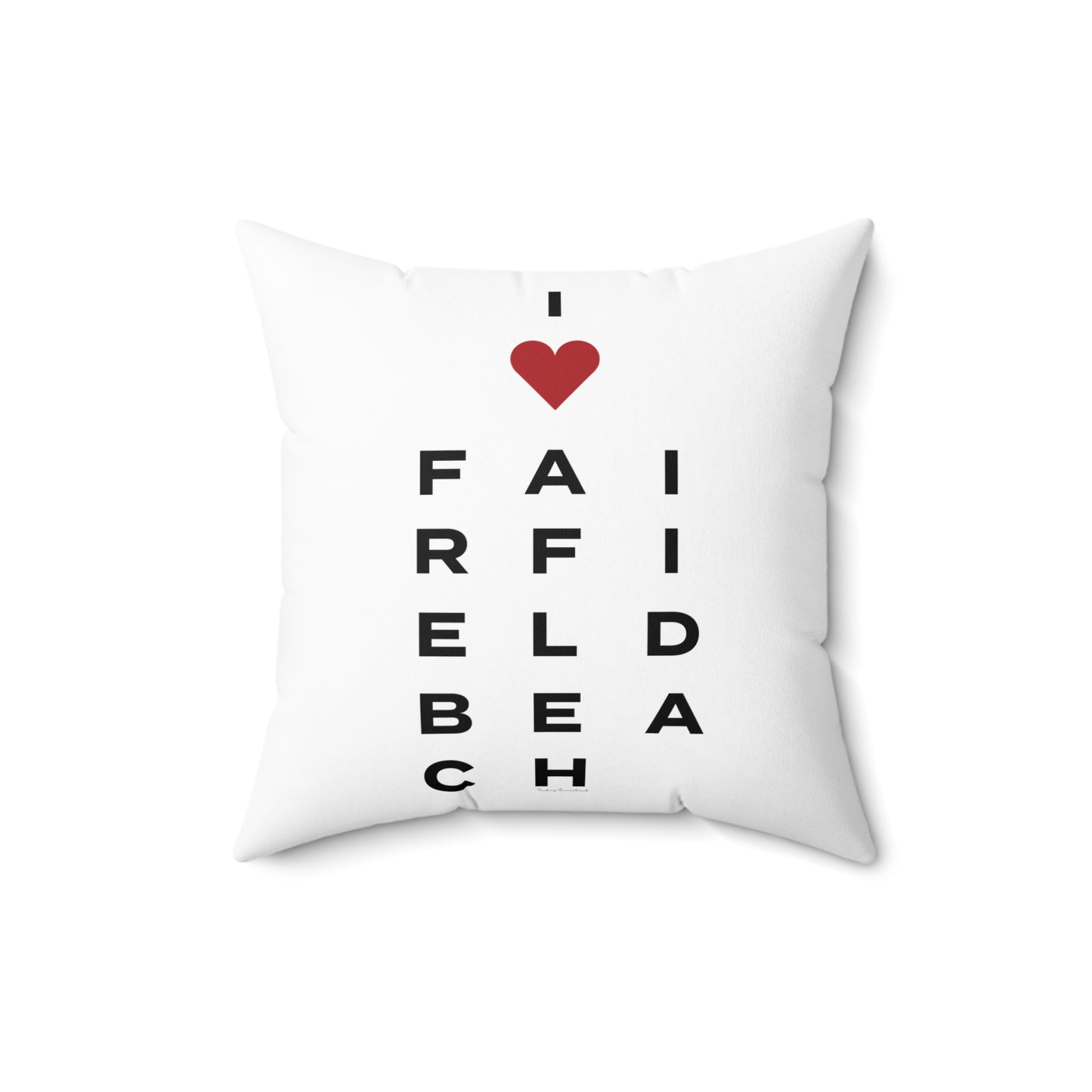 Fairfield Beach Vision Spun Polyester Square Pillow
