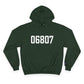 06807 - Greenwich CT Zip Code Champion Hoodie