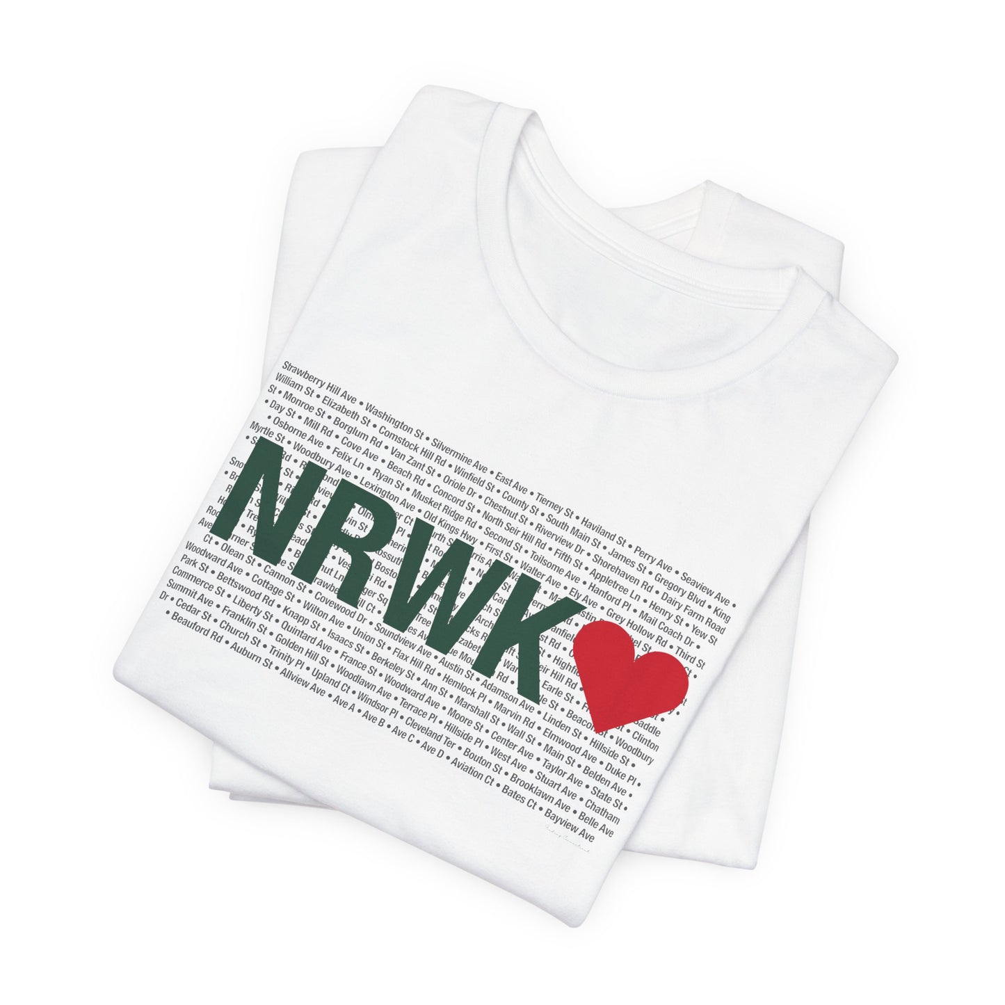 Norwalk Love Unisex Jersey Short Sleeve T-Shirt