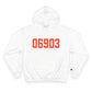 06903 Stamford Connecticut Zip Code Champion Hoodie Sweatshirt