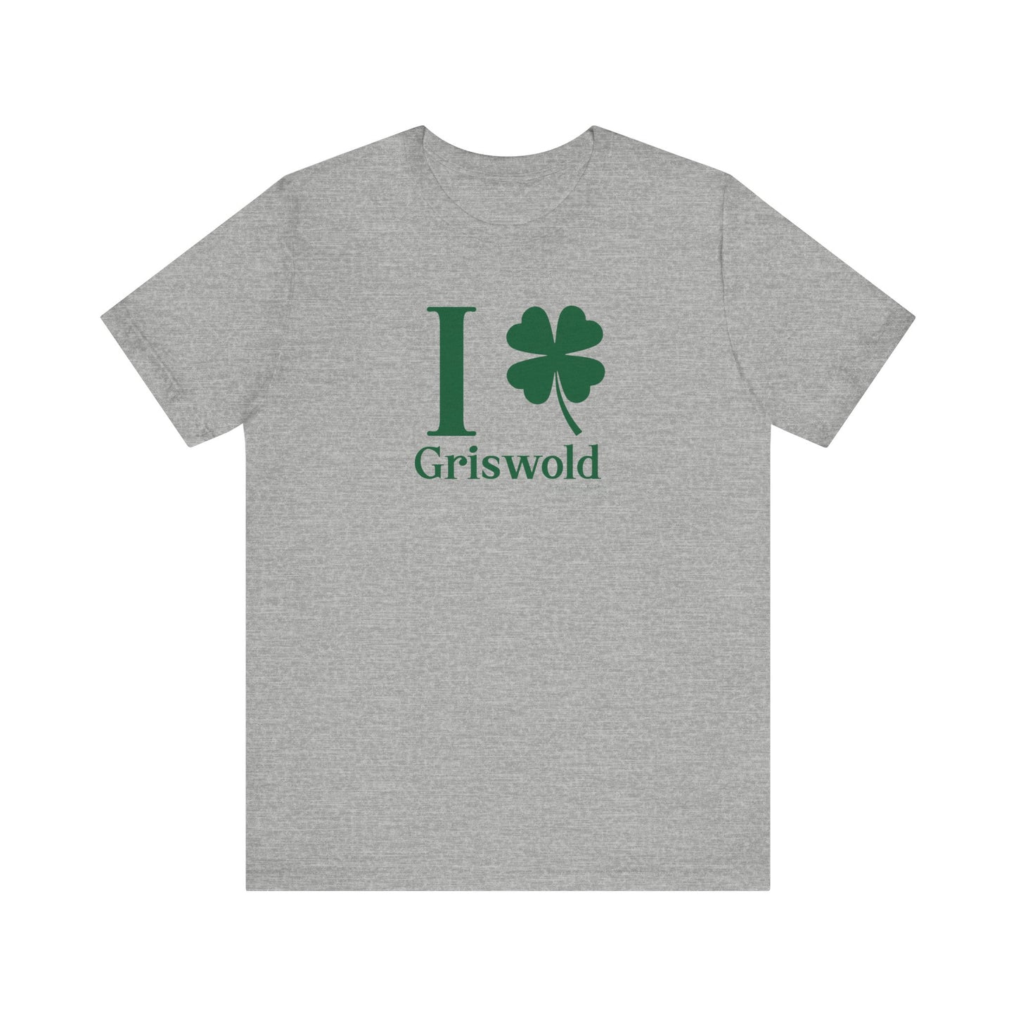 I Clover Griswold Unisex Jersey Short Sleeve T-Shirt