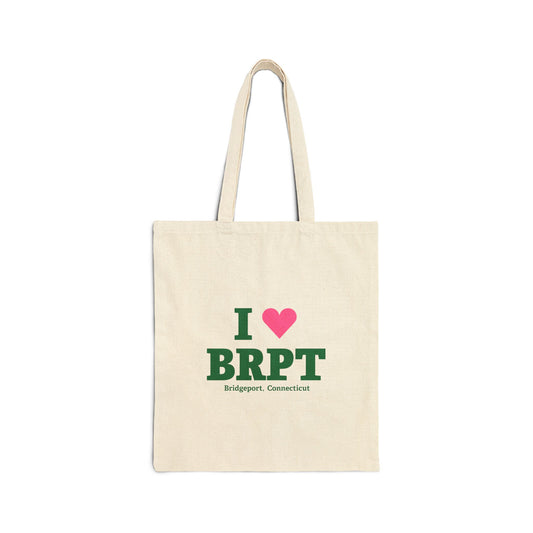 I Heart BRPT Cotton Canvas Tote Bag