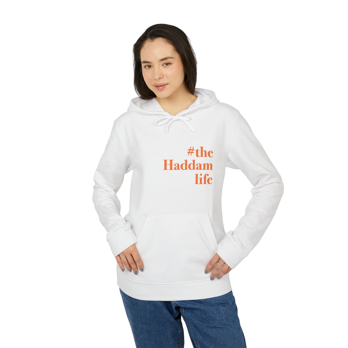 #thehaddamlife adidas® Unisex Fleece Hoodie