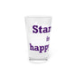 Stamford Is My Happy Place Pint Glass, 16oz