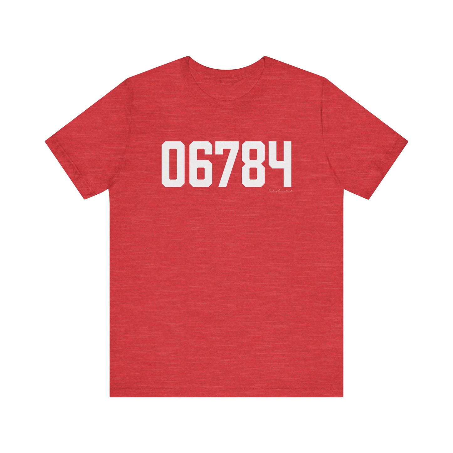 06784 Sherman CT Zip Code Unisex Jersey Short Sleeve T-Shirt