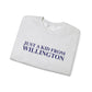 Just a kid from Willington Unisex Heavy Blend™ Crewneck Sweatshirt