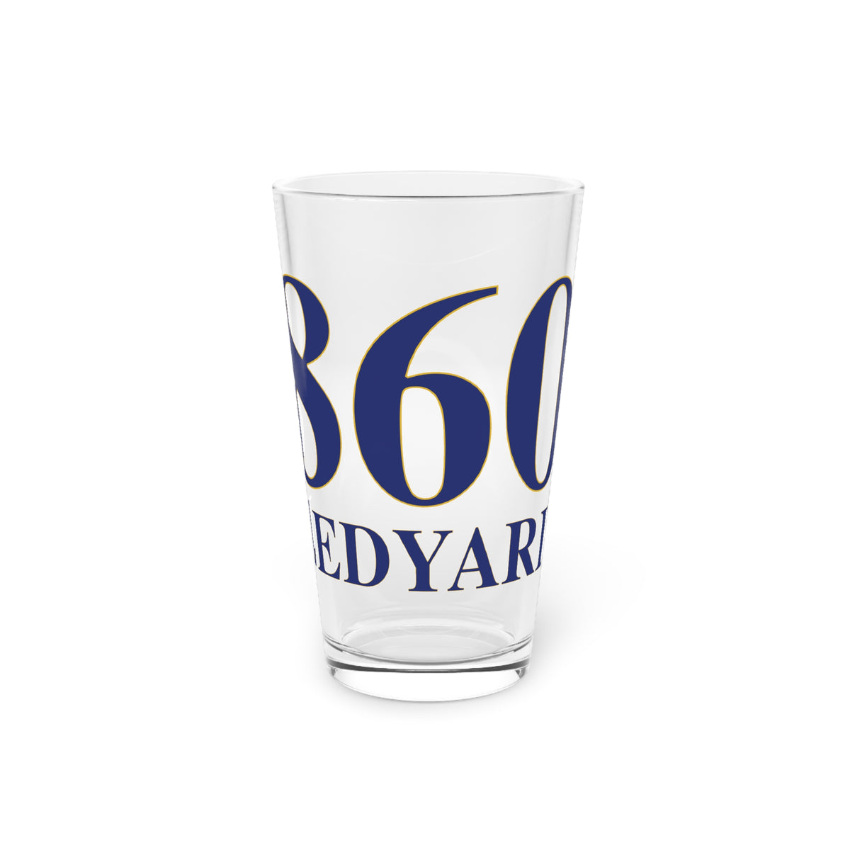 860 Ledyard Pint Glass, 16oz