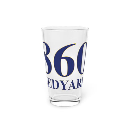 860 Ledyard Pint Glass, 16oz