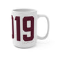 06019 Canton Connecticut Zip Code Mug 15oz