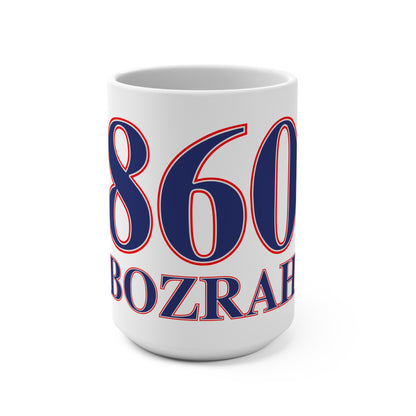 860 Bozrah Red, White & Blue Mug 15oz