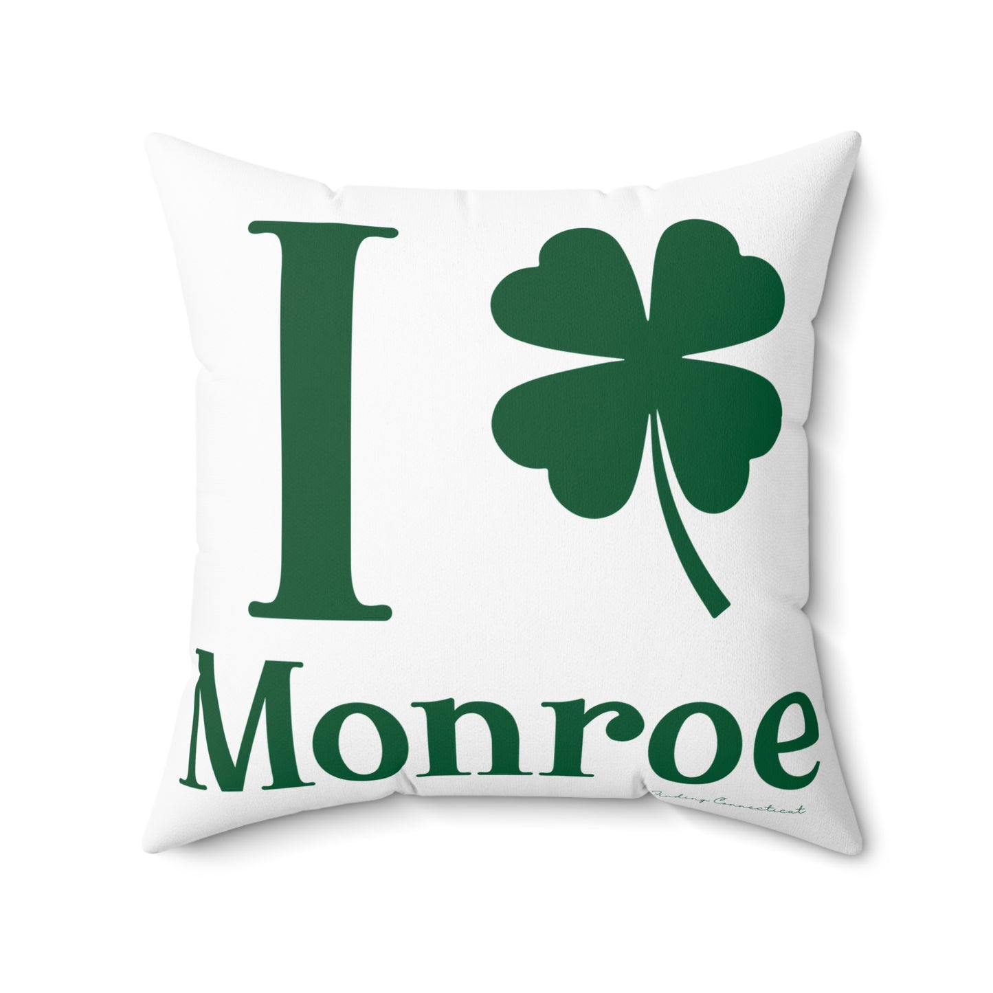 I Clover Monroe Spun Polyester Square Pillow