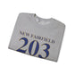 New Fairfield 203 Connecticut Unisex Heavy Blend™ Crewneck Sweatshirt