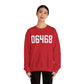 06468 Monroe Connecticut Zip Code Unisex Heavy Blend™ Crewneck Sweatshirt