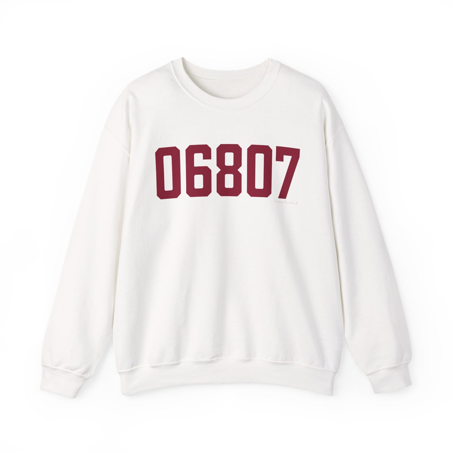 06807 - Greenwich Connecticut Zip Code Unisex Heavy Blend™ Crewneck Sweatshirt