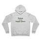 Union is My Happy Place  Unisex Sponge Fleece Pullover Hoodie