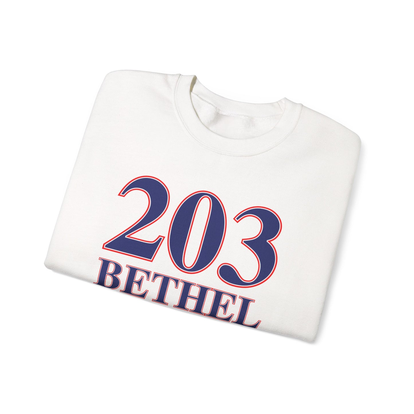 203 Bethel Red White & Blue Unisex Heavy Blend™ Crewneck Sweatshirt