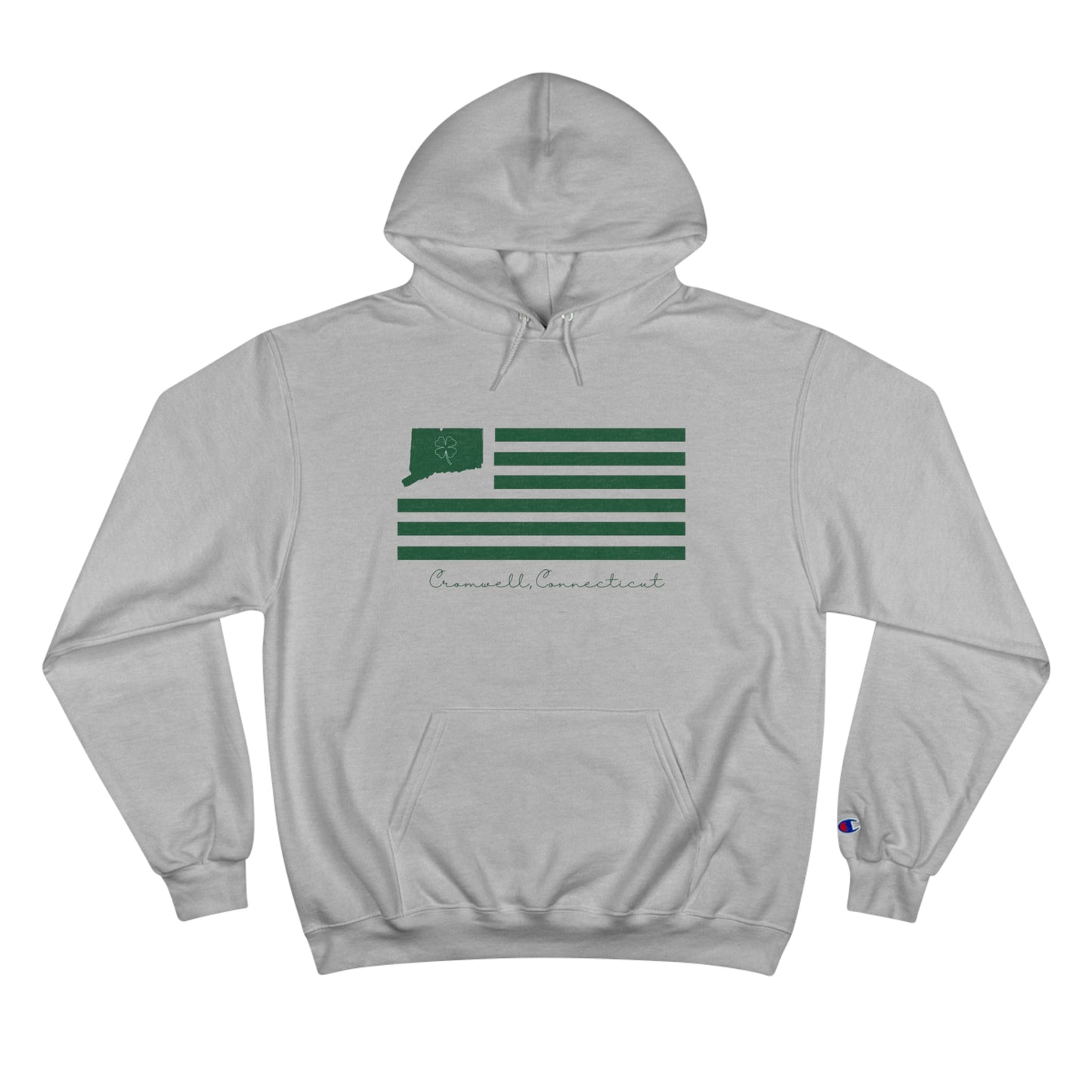 Cromwell Connecticut St. Patrick’s Day Flag Champion Hoodie