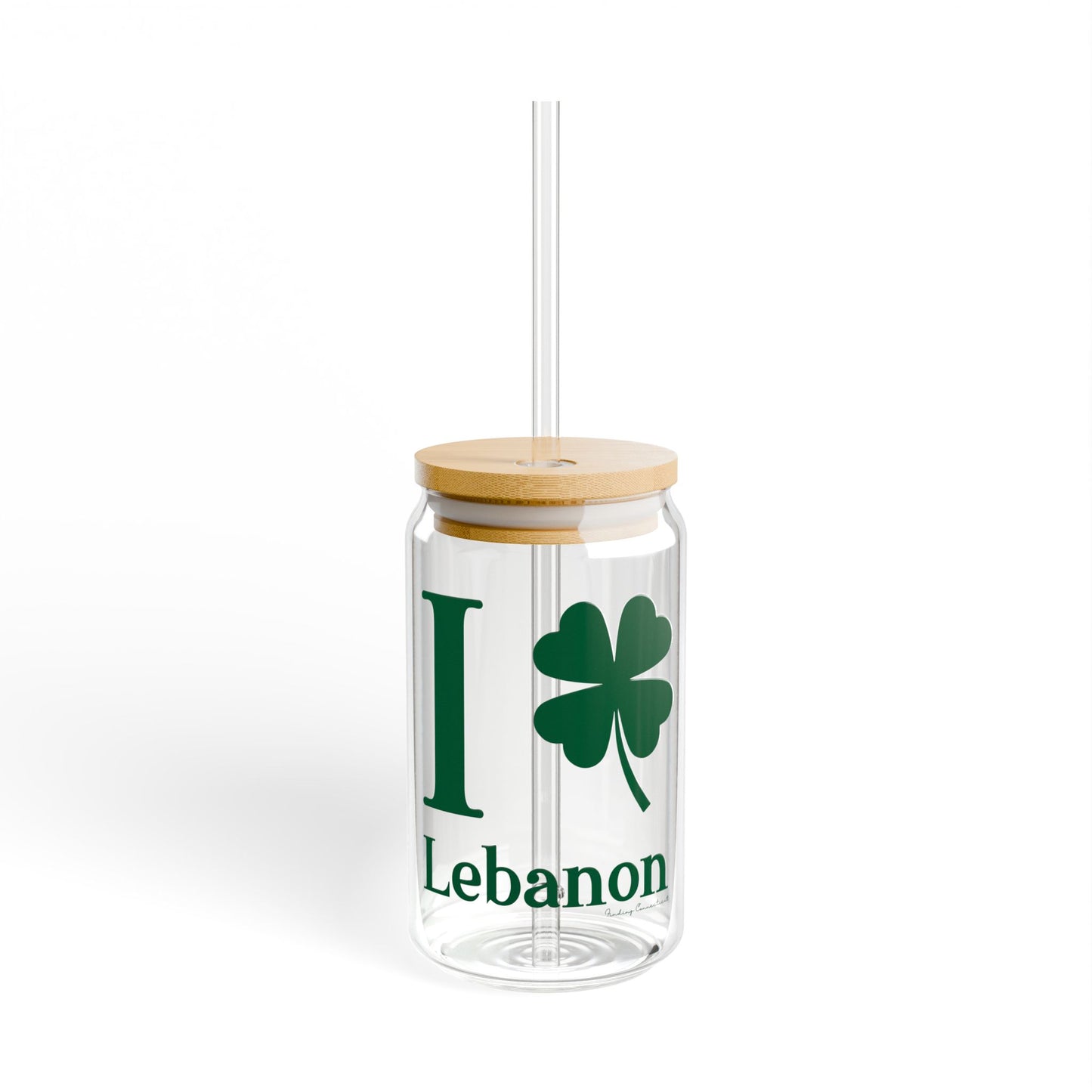 I Clover Lebanon Sipper Glass, 16oz