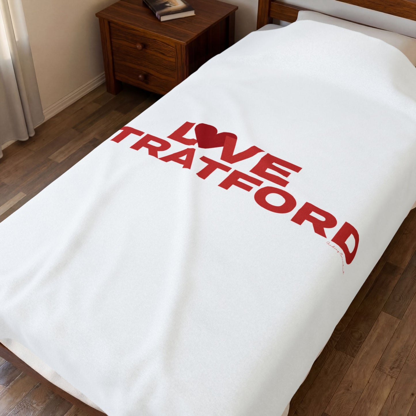 Love Stratford Velveteen Plush Blanket