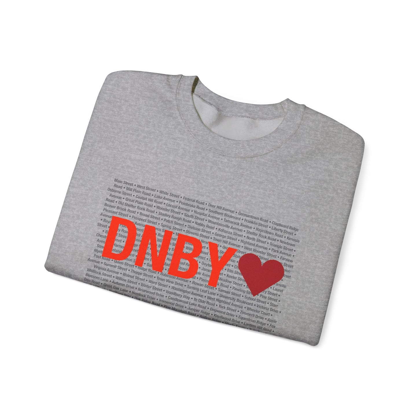 Danbury Love Unisex Heavy Blend™ Crewneck Sweatshirt