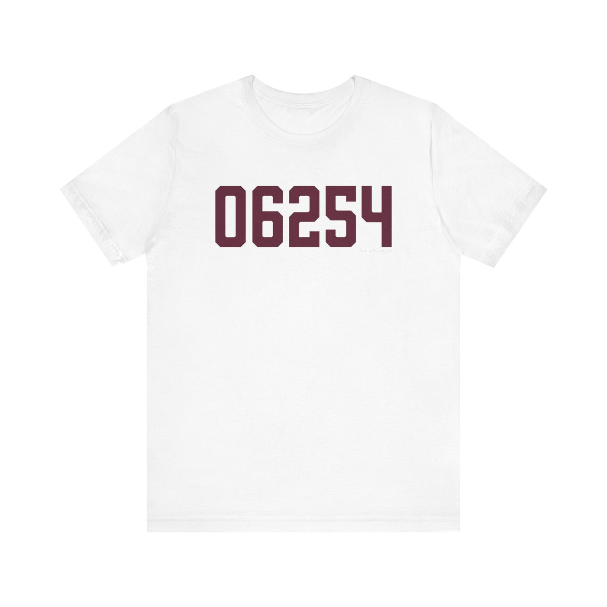 06254 Franklin Connecticut Zip Code Unisex Jersey Short Sleeve T-Shirt