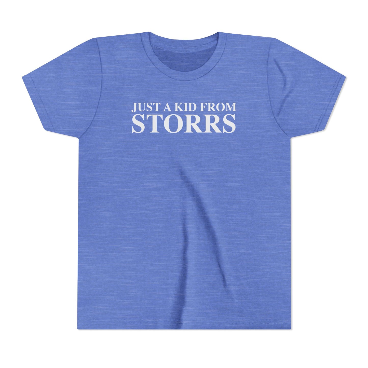 Just a kid from Storrs Youth Short Sleeve T-Shirt